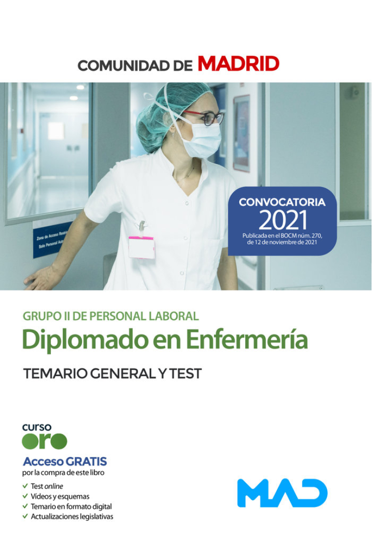 DIPLOMADO EN ENFERMERIA GRUPO II PERSONAL LABORAL) DE LA