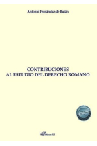 CONTRIBUCIONES AL ESTUDIO DEL DERECHO ROMANO