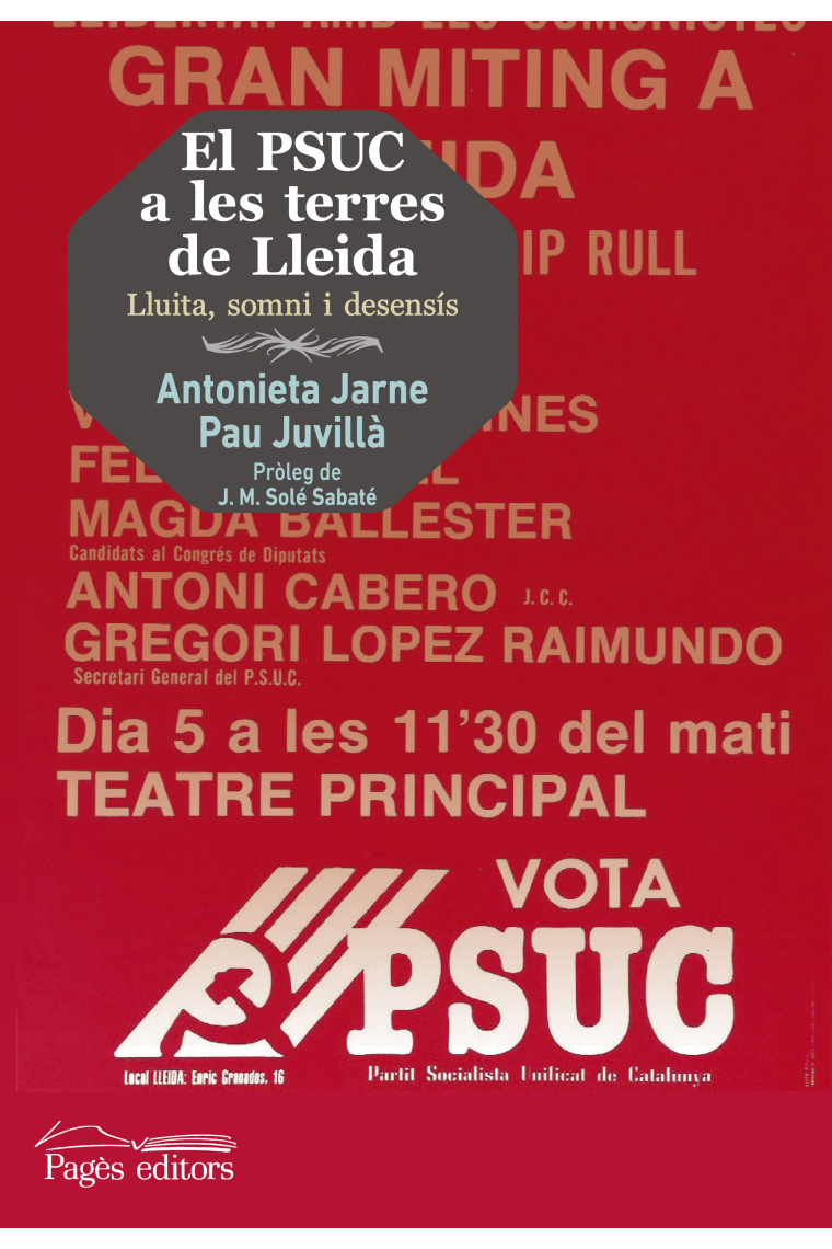 El PSUC a les terres de Lleida