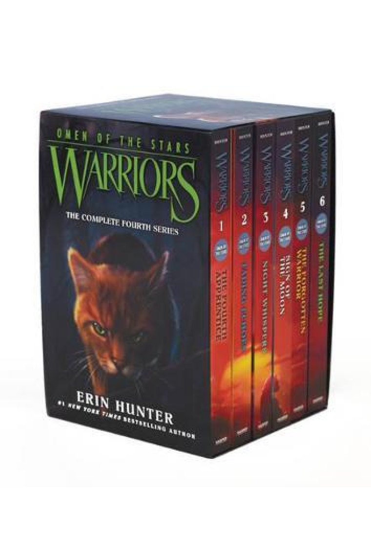 Warriors: Omen of the Stars Box Set: Volumes 1 to 6