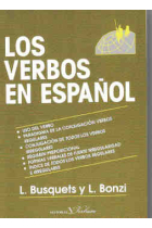 Los verbos en español. Uso del verbo, paradigma de la conjugación verbos regulares, etc...