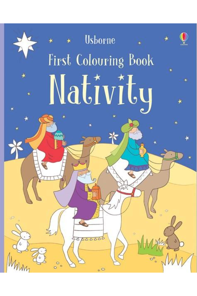 First Colouring Book Nativity