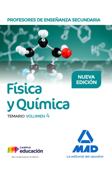 Profesores de Enseñanza Secundaria Física y Química Temario volumen 4