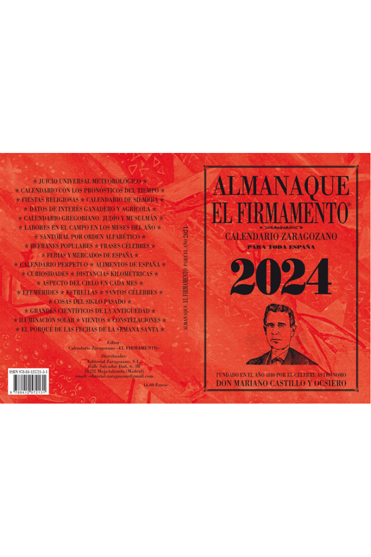 Almanaque zaragozano 2024