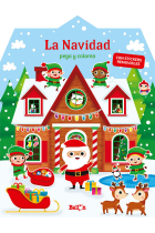 LA NAVIDAD - PEGO Y COLOREO