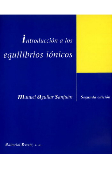 Introducción a los equilibrios iónicos