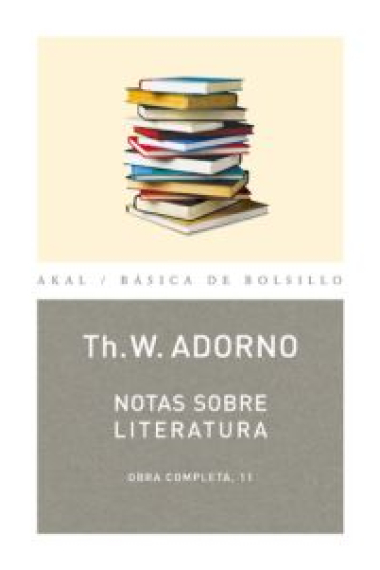 Notas sobre literatura (Obra completa, 11)