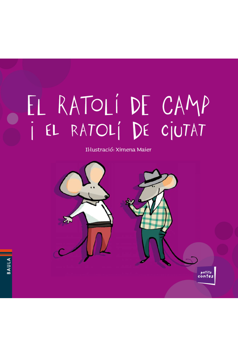 El ratolí de camp i el ratolí de ciutat (lletra de pal)