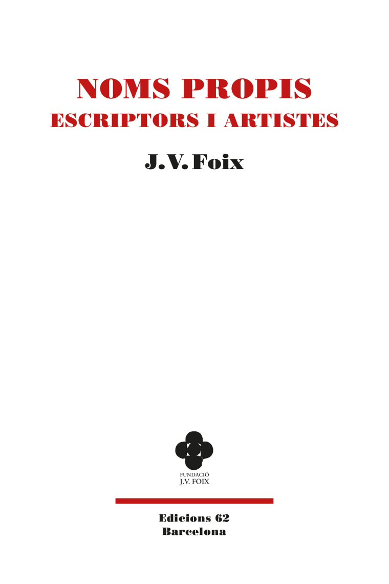 Noms propis: escriptors i artistes