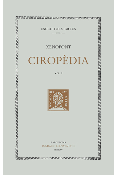 Ciropèdia, vol. I (llibre I)