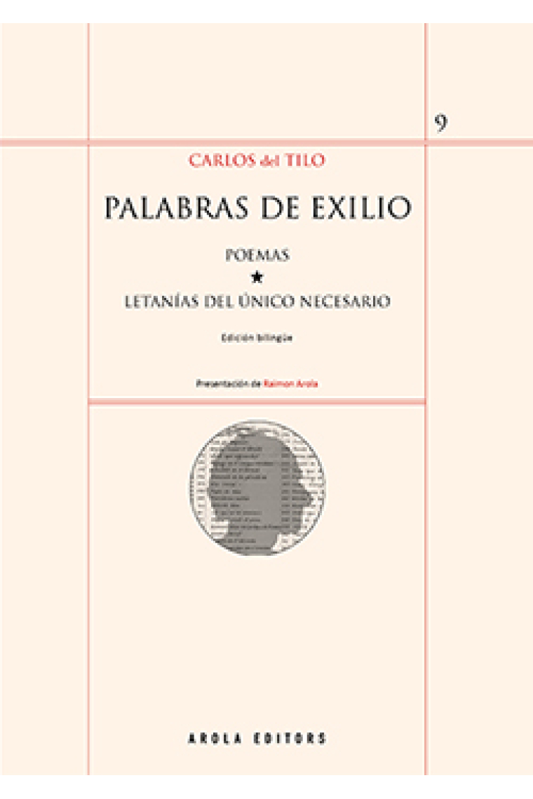 Palabras de exilio: Poemas · Letanías del único necesario