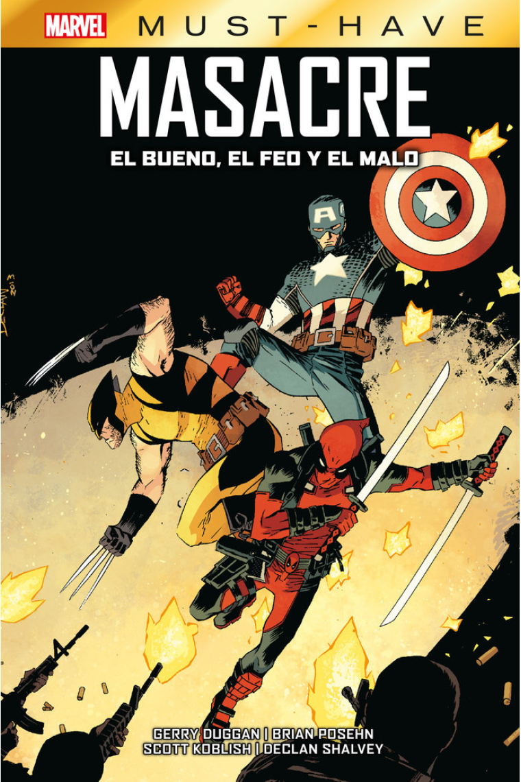 Marvel must have masacre. el feo y el malo