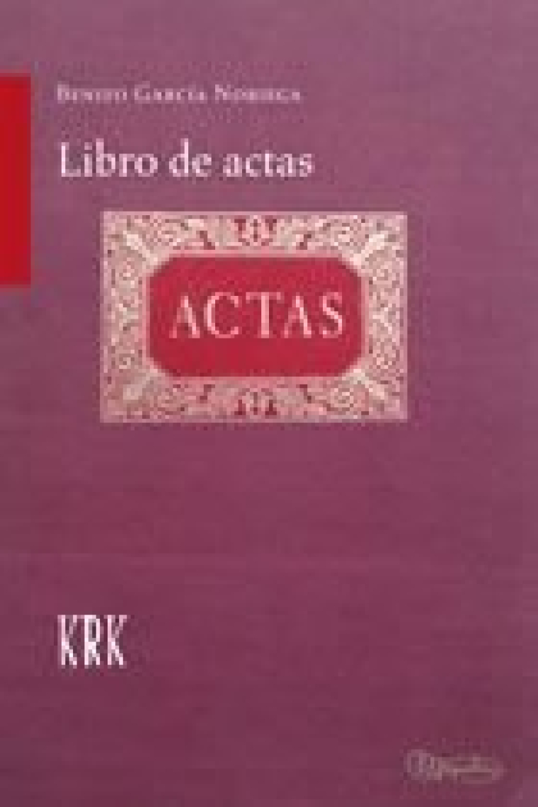 Libro de actas