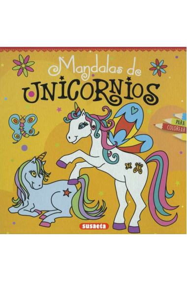 Mandalas de unicornios para colorear