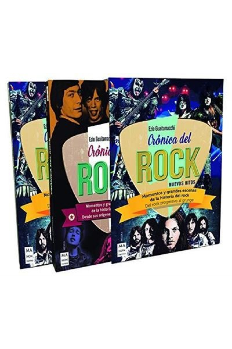 ESTUCHE CRONICA DEL ROCK 2 VOLUMENES