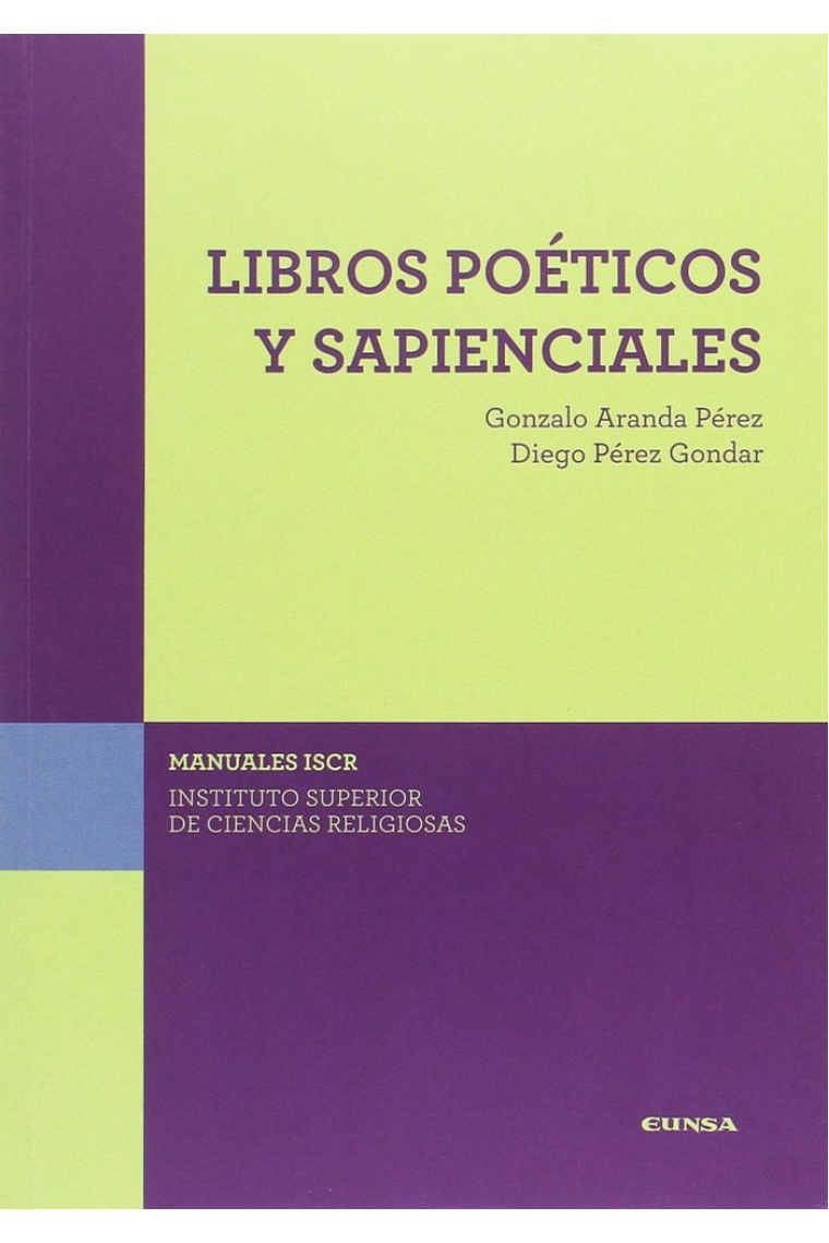 LIBROS POéTICOS Y SAPIENCIALES (ISCR)