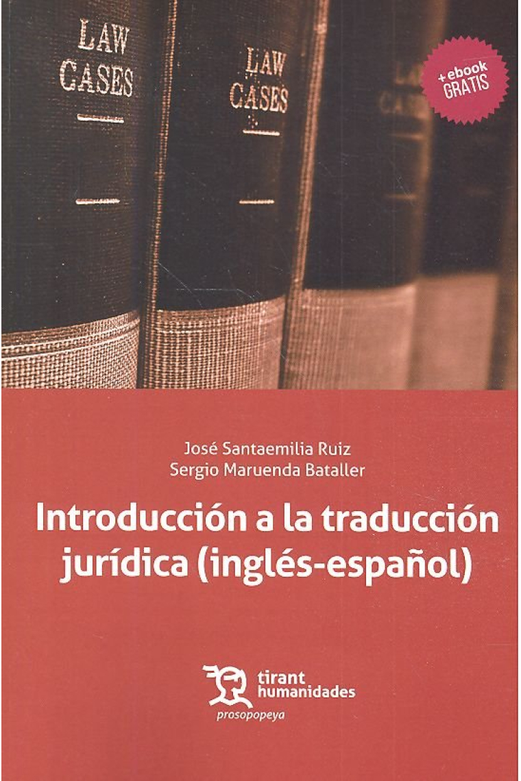 Introducción a la traducción jurídica (inglés-español)