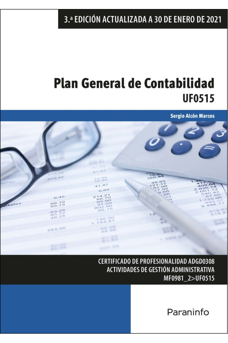 UF0515 Plan General de Contabilidad