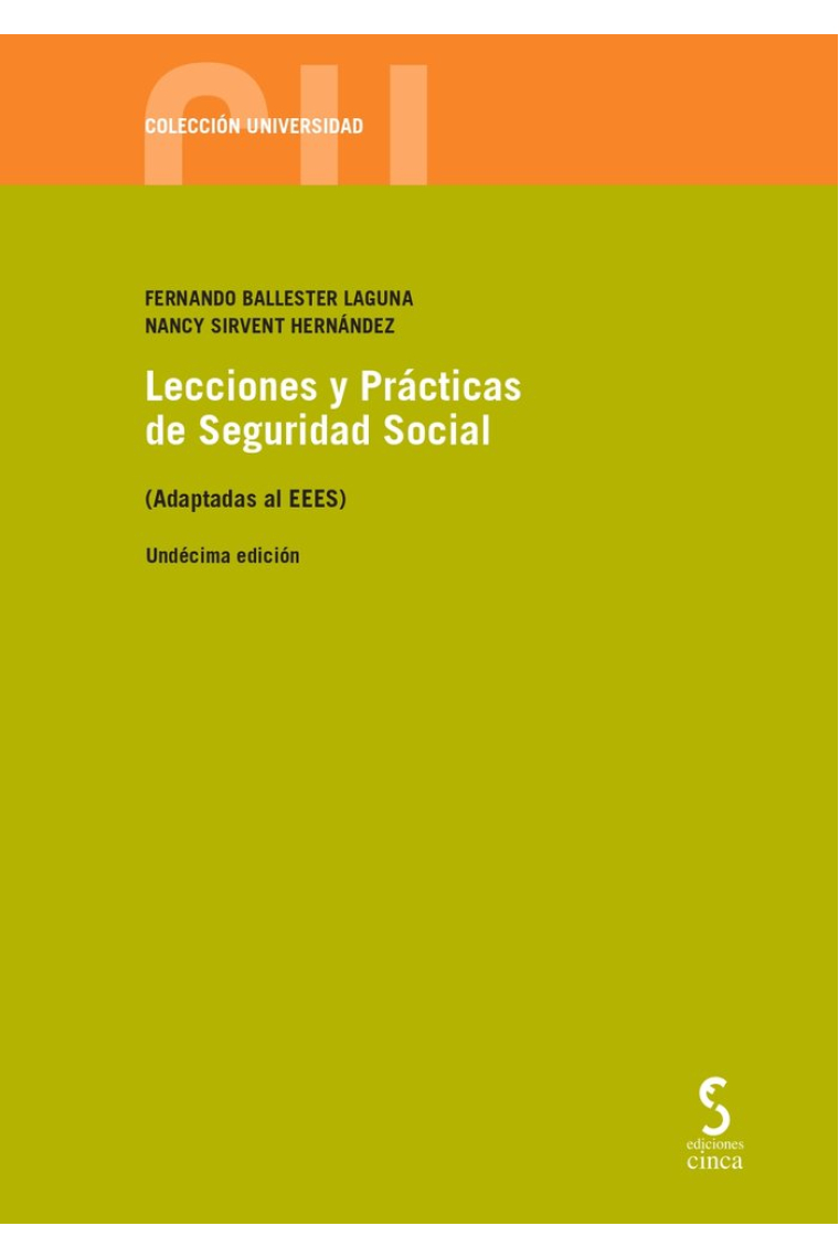 LECCIONES Y PRACTICAS DE SEGURIDAD SOCIAL 11ª ED