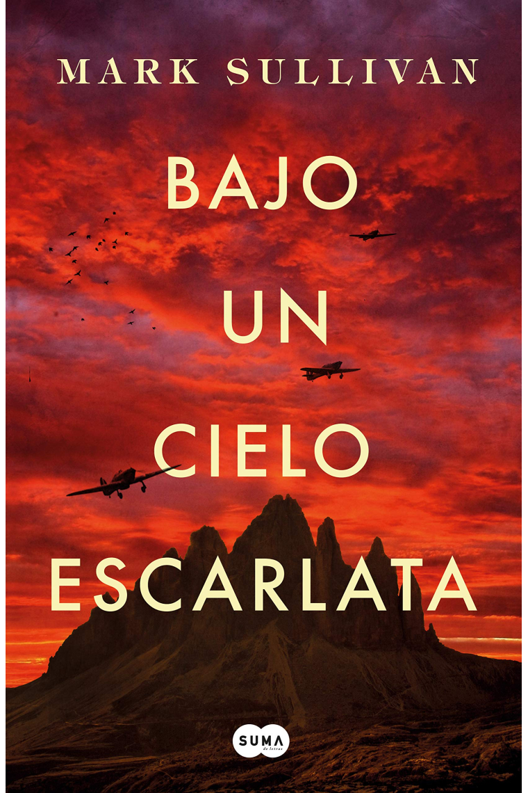 Bajo un cielo escarlata