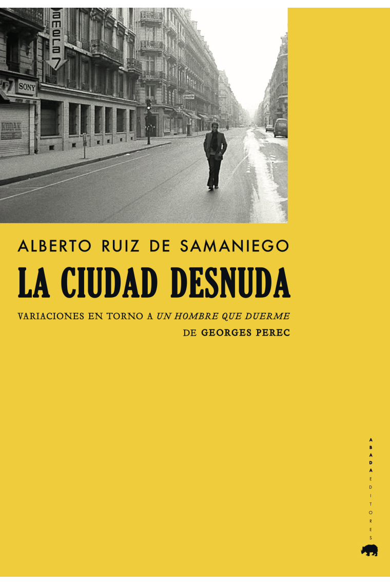 La ciudad desnuda. Variaciones en torno a Un hombre que duerme de Georges Perec