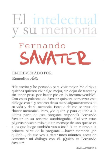 Fernando Savater