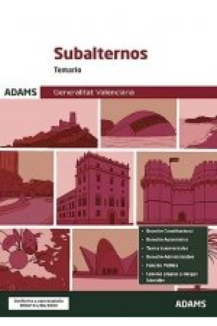 TEMARIO SUBALTERNOS DE LA GENERALITAT VALENCIANA