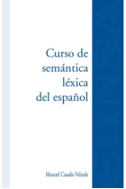 Curso de semántica léxica del español