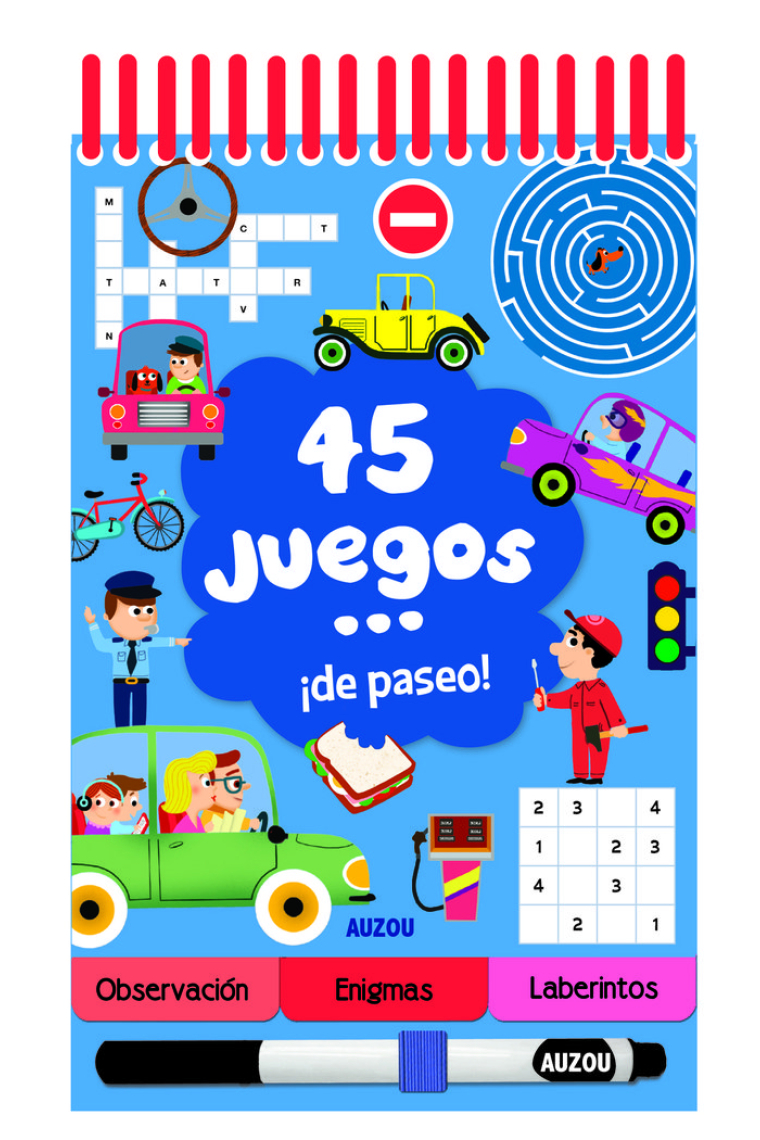 45 juegos... ¡de paseo!