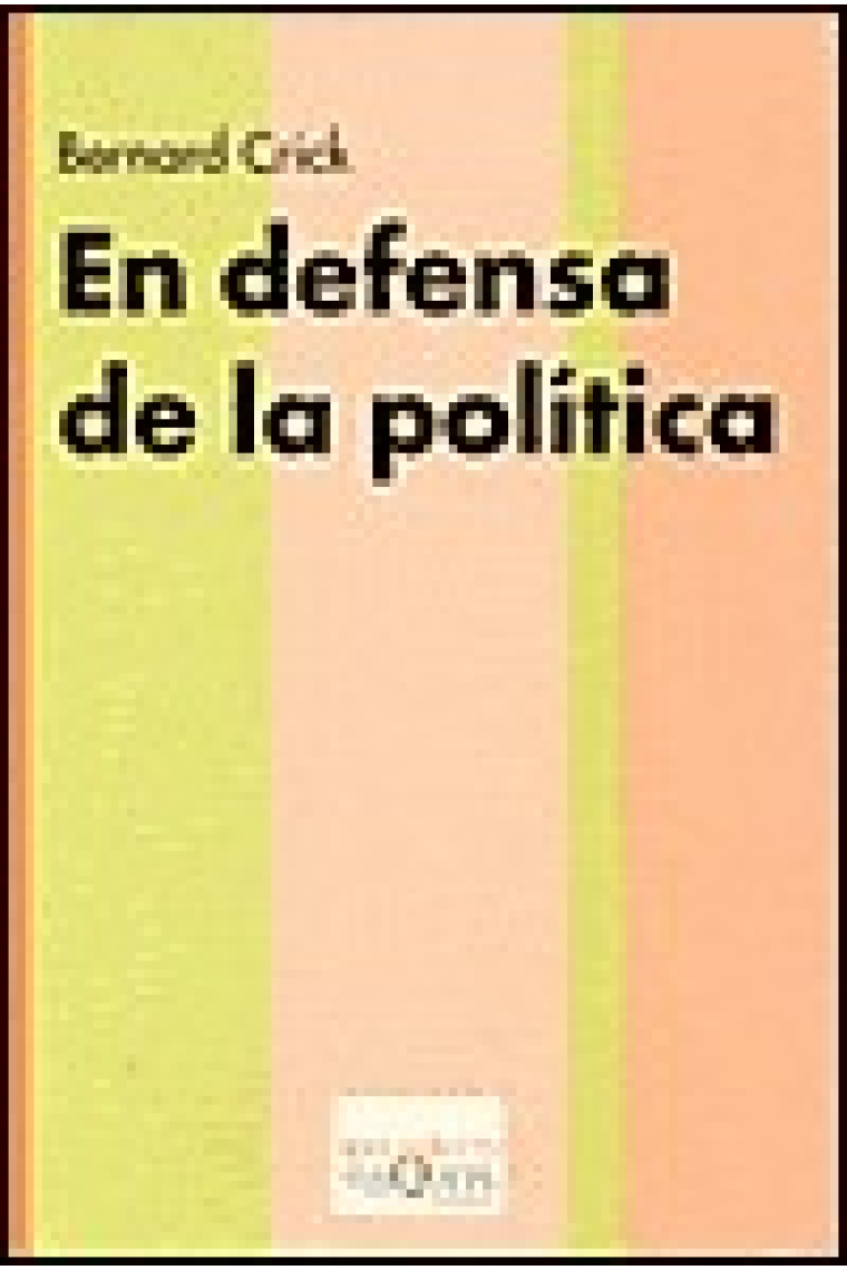 En defensa de la política