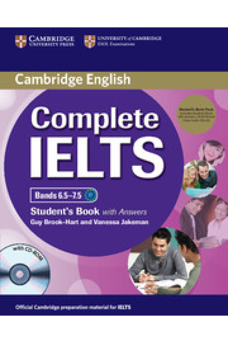 Complete IELTS Bands 6.5-7.5 Student's Pack C1 (Student's Book with answers with CD-ROM and Class Audio CDs)