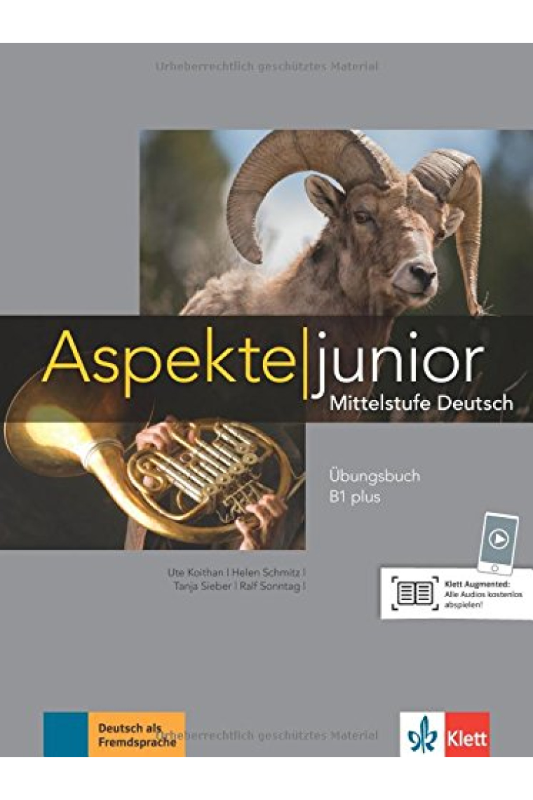 Aspekte junior B1 plus. Übungsbuch