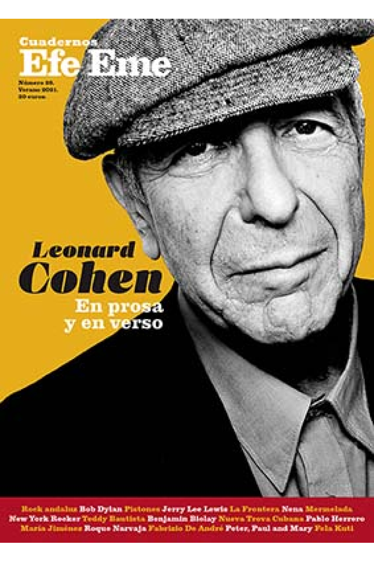 Leonard Cohen Nº 28. Cuadernos Efe Eme