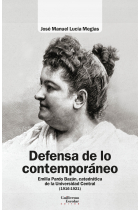 Defensa de lo contemporáneo: Emilia Pardo Bazán, catedrática de la Universidad Central (1918-1921)