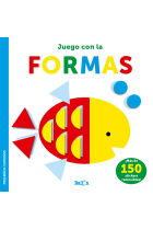 STICKERS-JUEGO CON LAS FORMAS - PEQUEÑOS CURIOSOS