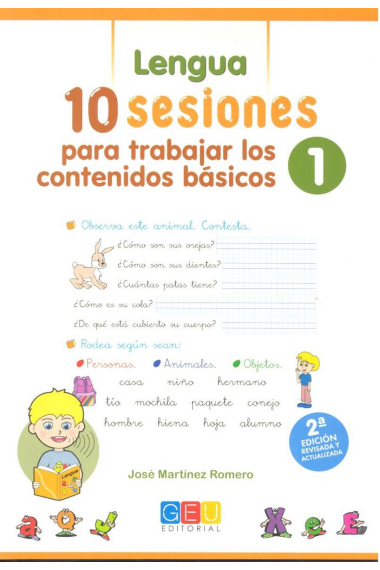 10 Sesiones para trabajar los contenido básicos : lengua y matemáticas 1