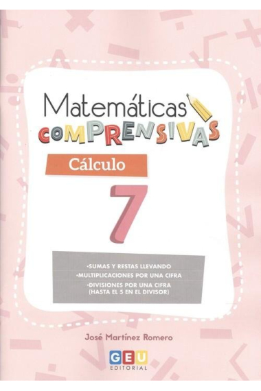 Matemáticas comprensivas. Cálculo 7