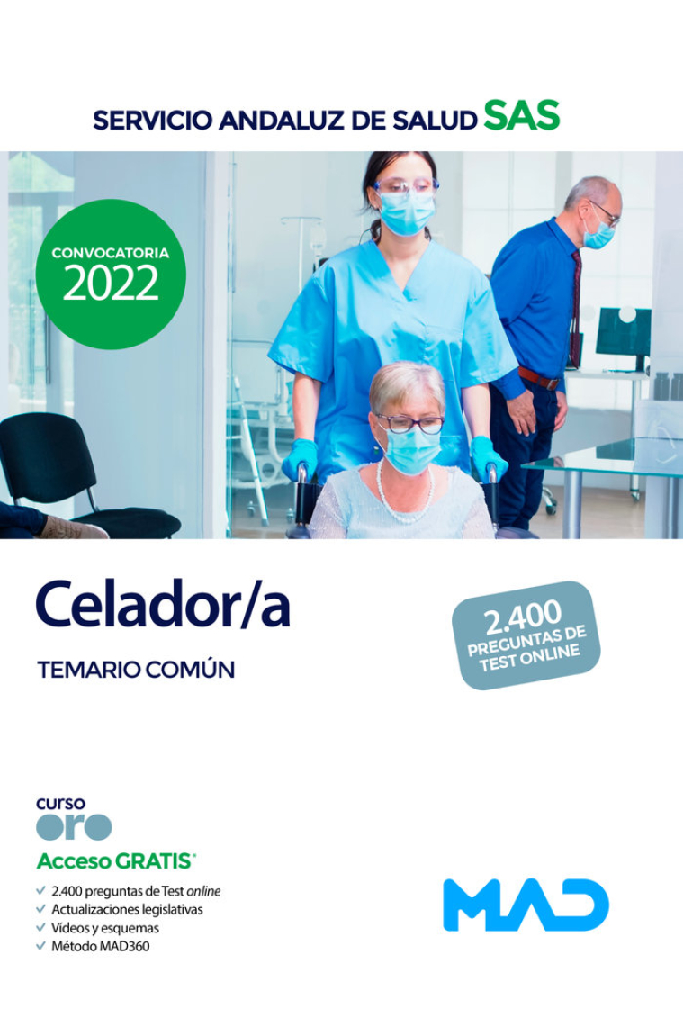 CELADOR/A SERVICIO ANDALUZ SALUD TEMARIO COMUN