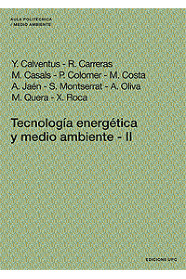 Tecnología energética y medio ambiente 2