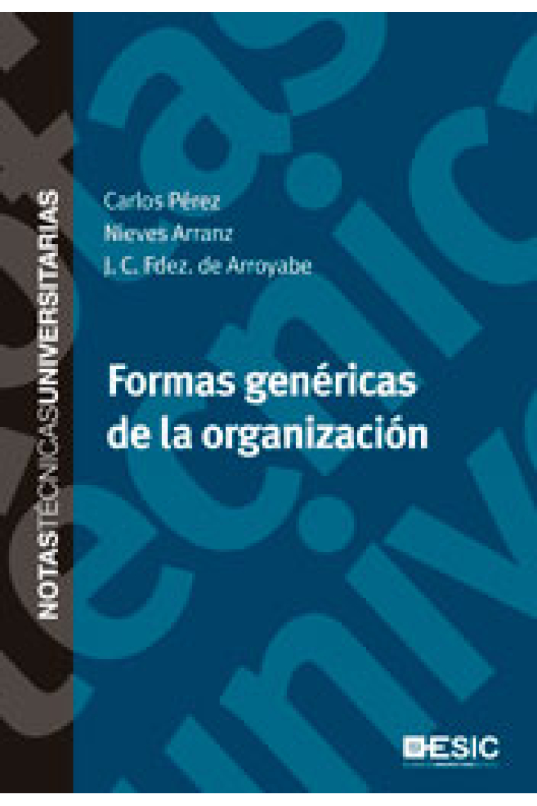 Formas genéricas de la organización