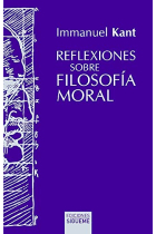 Reflexiones sobre filosofía moral (Nueva edición)