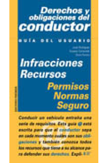 Derechos y obligaciones del conductor