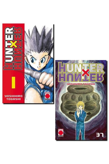 HUNTER X HUNTER 1 PORTADA ALTERNATIVA Y HUNTER X HUNTER 37