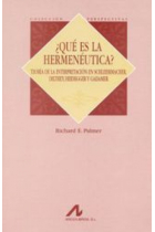 ¿Qué es la Hermeneútica? Teoría de la interpretación en Schleiermacher, Dilthey, Heidegger y Gadamer