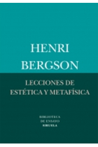 Lecciones de estética y metafísica