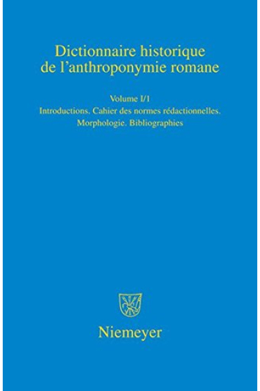 Introduction. Cahier des normes rédactionelles. Morphologie. Abréviations et sigles