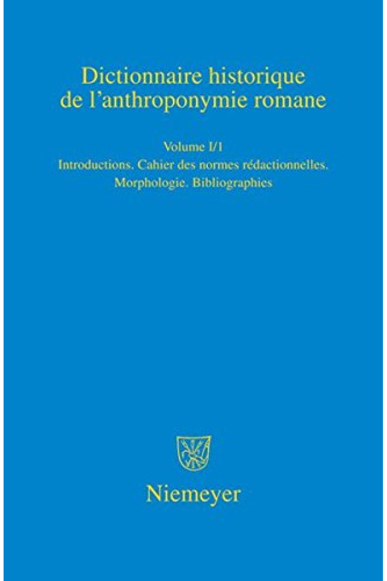 Introduction. Cahier des normes rédactionelles. Morphologie. Abréviations et sigles