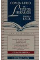 Comentario de textos literarios para la ESO