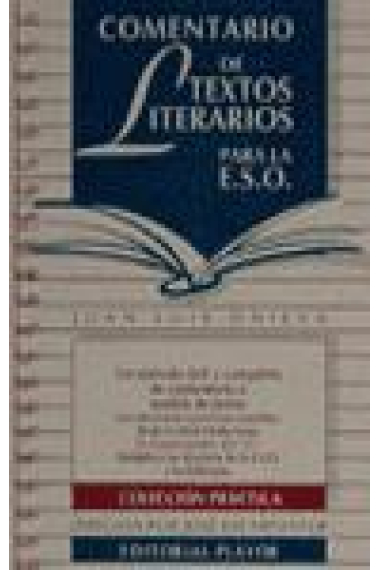 Comentario de textos literarios para la ESO