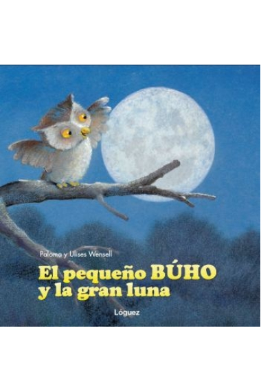 El pequeño búho y la gran luna